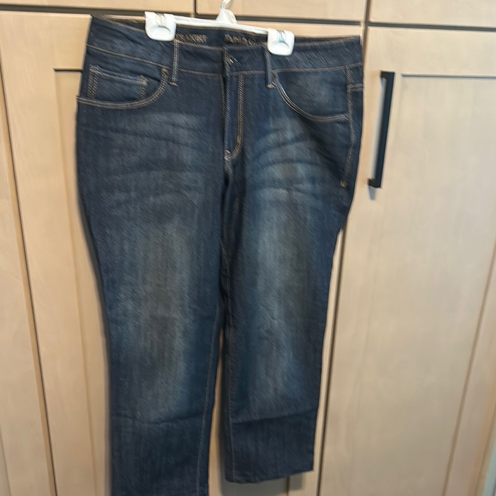 Dark Wash Denim Jeans